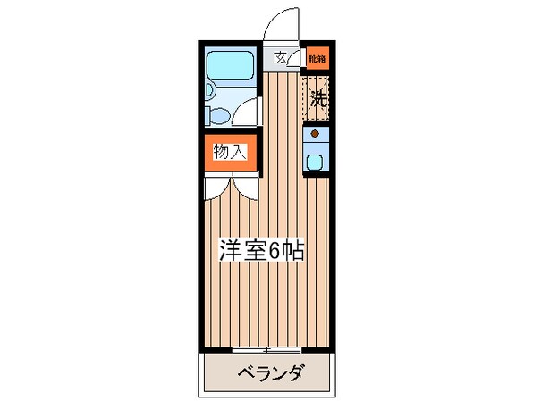 ラ・カ－ナの物件間取画像